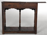 Antique Corner Dresser and Rack, Welsh, Oak, Shelves, Drawers, 18th C., 1700s!! - Old Europe Antique Home Furnishings