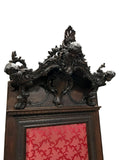 Antique Bedroom Set, Carved Wood, Italian, Extraordinary, Five Piece, E. 1800s! - Old Europe Antique Home Furnishings