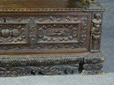 Antique Hall Bench / Seat, Carved Griffin Italian Hall Seat, 18th / 19th C.!! - Old Europe Antique Home Furnishings