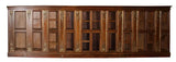 Antique Bookcase, Monumental French Napoleon III Open Shelf, Approx 22 Feet Long - Old Europe Antique Home Furnishings