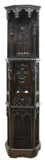 Antique Cabinet French Gothic Revival Figural, Heavily Carved, 1800s, 19th C.! - Old Europe Antique Home Furnishings