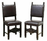 Antique Chairs, Dining (6) Set of Six Italian Renaissance Revival, Early 1900s!! - Old Europe Antique Home Furnishings