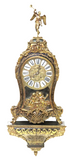 Antique Clock, French Louis XIV Style Boulle Work Bracket, Ormolu, Bronze, 1800s - Old Europe Antique Home Furnishings