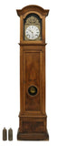 Antique Clock, Grandfather, Longcase, French Morbier Walnut, Piliard, 1800's!! - Old Europe Antique Home Furnishings