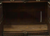 Antique Cupboard, Cabinet, Sideboard Flemish Carved Oak Tavern Scenes, 1800s!! - Old Europe Antique Home Furnishings