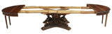 Antique Dining Table, Renaissance Revival, Carved Walnut, Extension, 1800's! - Old Europe Antique Home Furnishings