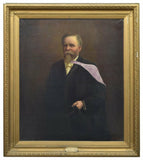 Antique Portrait, Oil, Signed, Large, Framed, J.L. Moore, British, 1800's! - Old Europe Antique Home Furnishings