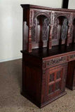 Amazing Antique Server, Sideboard, Continental Carved Oak, 19th C., 1800s!! - Old Europe Antique Home Furnishings
