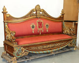 Antique Sofa, Exceptional, Italian Carved Walnut with Griffins, 19th C 1800s!! - Old Europe Antique Home Furnishings