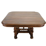 Antique Table, Dining, French, Walnut Henri II Style Table, Handsome Piece! - Old Europe Antique Home Furnishings
