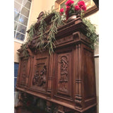 Antique Sideboard, Continental, Large and monumental, 19th Century ( 1800s )!! - Old Europe Antique Home Furnishings