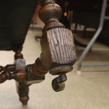 Antique Chairs, Oak Dining, Side, Carved Wood Set of 14 (12 + 2), Barley 1800's - Old Europe Antique Home Furnishings