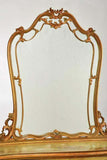 Antique Bedroom Suite, Bed and Dresser, Venetian Louis XV Style Paint Decorated, Gorgeous! - Old Europe Antique Home Furnishings