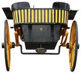 Antique Buggy / Cart Horse Drawn, English Victorian Mills & Sons Governess, 1900's! - Old Europe Antique Home Furnishings