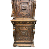 Antique Cabinets, Dutch Wedding, Well Carved, Pair, Gorgeous 1800's!! - Old Europe Antique Home Furnishings