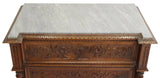 Antique Chest of Drawers, Italian Marble-Top, 6 Drawers, Walnut, 1800s!! - Old Europe Antique Home Furnishings