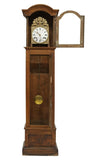 Antique Clock, Grandfather, Longcase, French Morbier Walnut, Piliard, 1800's!! - Old Europe Antique Home Furnishings