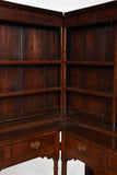 Antique Corner Dresser and Rack, Welsh, Oak, Shelves, Drawers, 18th C., 1700s!! - Old Europe Antique Home Furnishings