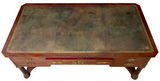 Antique Desk, Bureau, Plat, French Empire Style, Mahogany, Gilt Mounts, 1800s - Old Europe Antique Home Furnishings