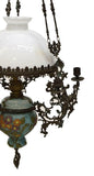 Antique Lamp, Hanging Oil Dutch, 19th Century ( 1800s ), Gorgeous!! - Old Europe Antique Home Furnishings