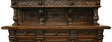 Antique Sideboard, Italian Renaissance Revival Carved, Gorgeous, early 1900s!! - Old Europe Antique Home Furnishings