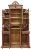 Antique Sideboard, Monumental, Italian Renaissance Revival, Walnut, 1800s!! - Old Europe Antique Home Furnishings