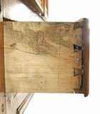 Antique Armoire, French Provincial Louis XV Style Burl Elm Wardrobe, 19th C 1800's!! - Old Europe Antique Home Furnishings