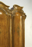 Antique Armoire, Wardrobe, Italian Venetian Style, Triple Door, Bombe, 1900's ! - Old Europe Antique Home Furnishings