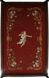 Antique Bed, Tester, Well-Carved Renaissance Revival, Four Poster, Canopy 1800's - Old Europe Antique Home Furnishings