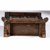 Antique Cabinet / Desk, A Northern Italian Walnut Bambocci, 1800's, Gorgeous!! - Old Europe Antique Home Furnishings