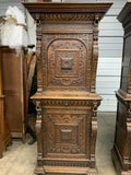 Antique Cabinets, Dutch Wedding, Well Carved, Pair, Gorgeous 1800's!! - Old Europe Antique Home Furnishings