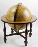 Antique Celestial Globes, British, 12-Inch, Terrestrial, Pair, Early 1800s!! - Old Europe Antique Home Furnishings