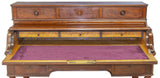 Antique Desk, Writing, French Louis Philippe, Mahogany, Butler's, Mid 1800's!! - Old Europe Antique Home Furnishings