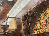 Antique Dining Chairs, French Provincial Louis XIII Style, 8, Carved Oak, 1800s! - Old Europe Antique Home Furnishings
