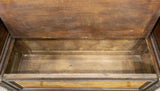 Antique Hall Bench, Italian Renaissance Revival, Carved, ( 1800s ), Handsome! - Old Europe Antique Home Furnishings