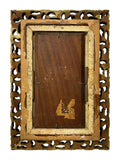 Antique Painting, European Oil on Wood, Cardinal Painting, Gold Frame! - Old Europe Antique Home Furnishings