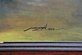 Antique Painting, Oil, Dutch Dignitaries, "The Night Watch" Signed, 1800's!! - Old Europe Antique Home Furnishings