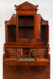 Antique Secretary Biedermeier, Mahogany, Lots of Drawers, Writing Surface, 1800s!! - Old Europe Antique Home Furnishings