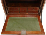 Antique Secretary / Cabinet, French Marble-Top Mahogany, Louis XV / XVI 1800's! - Old Europe Antique Home Furnishings