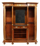 Antique Sideboard, Display, French Empire Style Ormulu Mahogany, 18-1900's! - Old Europe Antique Home Furnishings