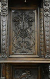 Antique Sideboard, With Mirror, French Renaissance Revival Carved Walnut, 19th C - Old Europe Antique Home Furnishings