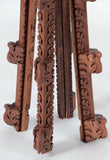Antique Spires, Carved Oak, Set of Three 3 Gothic Style C, Lighting, 1900's! - Old Europe Antique Home Furnishings
