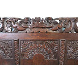 Antique Stand, Jacobean, Heavily Carved, Unusual Mahogany Stand, Gorgeous!! - Old Europe Antique Home Furnishings