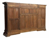 Antique Bookcase, Italian Renaissance Revival, Walnut Monumental Vintage, 1900's - Old Europe Antique Home Furnishings