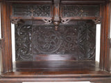 Antique Cupboard, French Gothic Revival, Carved, Credence, 18th C, 1700s!! - Old Europe Antique Home Furnishings