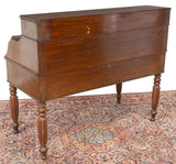 Antique Desk, Writing, French Louis Philippe, Mahogany, Butler's, Mid 1800's!! - Old Europe Antique Home Furnishings