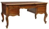 Antique Desk, Writing, French Louis XV Style Fruitwood Desk, Parquetry, 1900's! - Old Europe Antique Home Furnishings