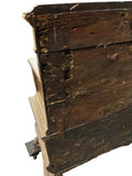 Antique Hall Bench, French Renaissance Revival, Carved Shields, Faces, 1700's!! - Old Europe Antique Home Furnishings