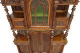 Antique Sideboard, Monumental, Italian Renaissance Revival, Walnut, 1800s!! - Old Europe Antique Home Furnishings