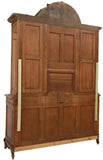 Antique Sideboard, Schmit Louis XV Style Walnut Display, Glazed Doors, 1800s!! - Old Europe Antique Home Furnishings